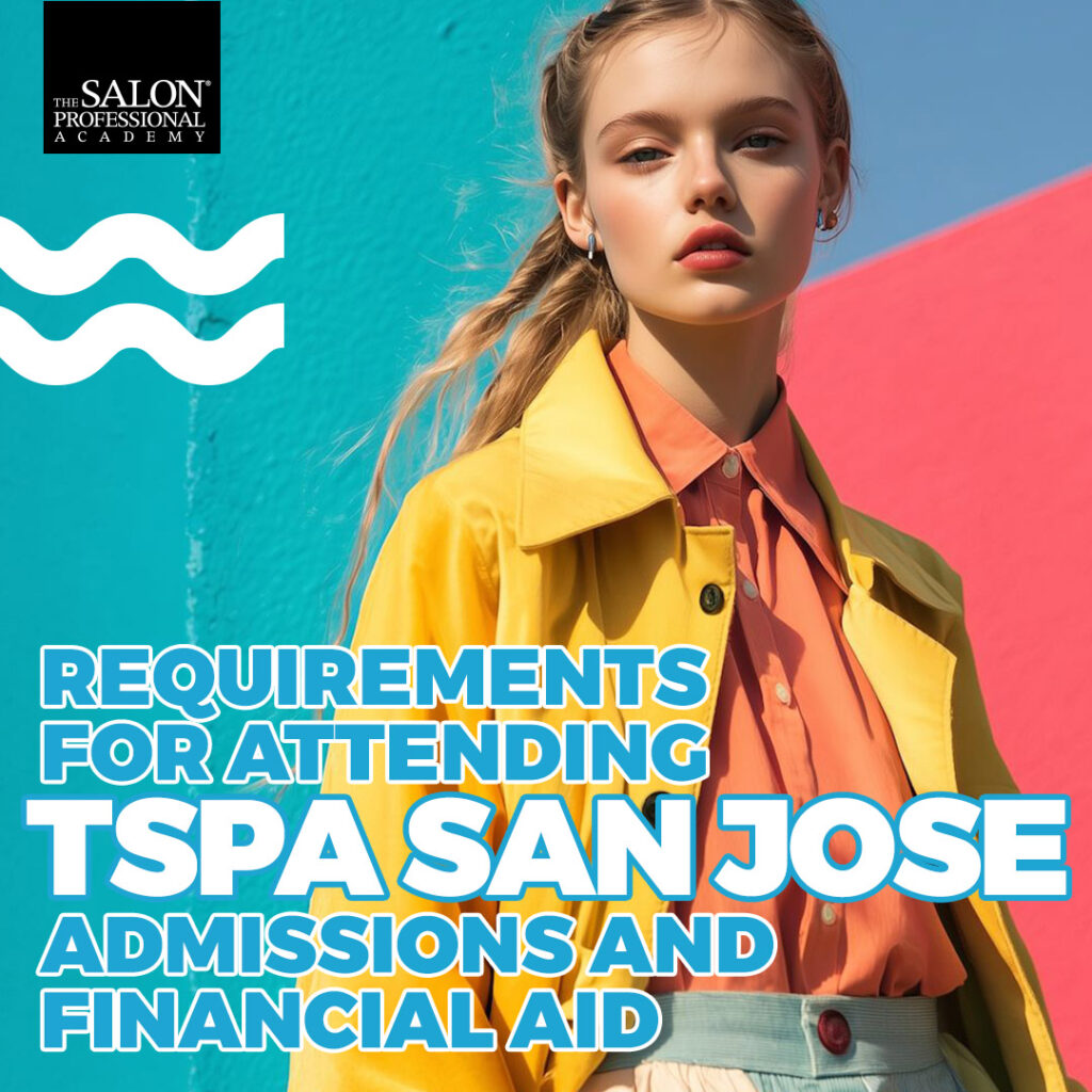 beauty school student