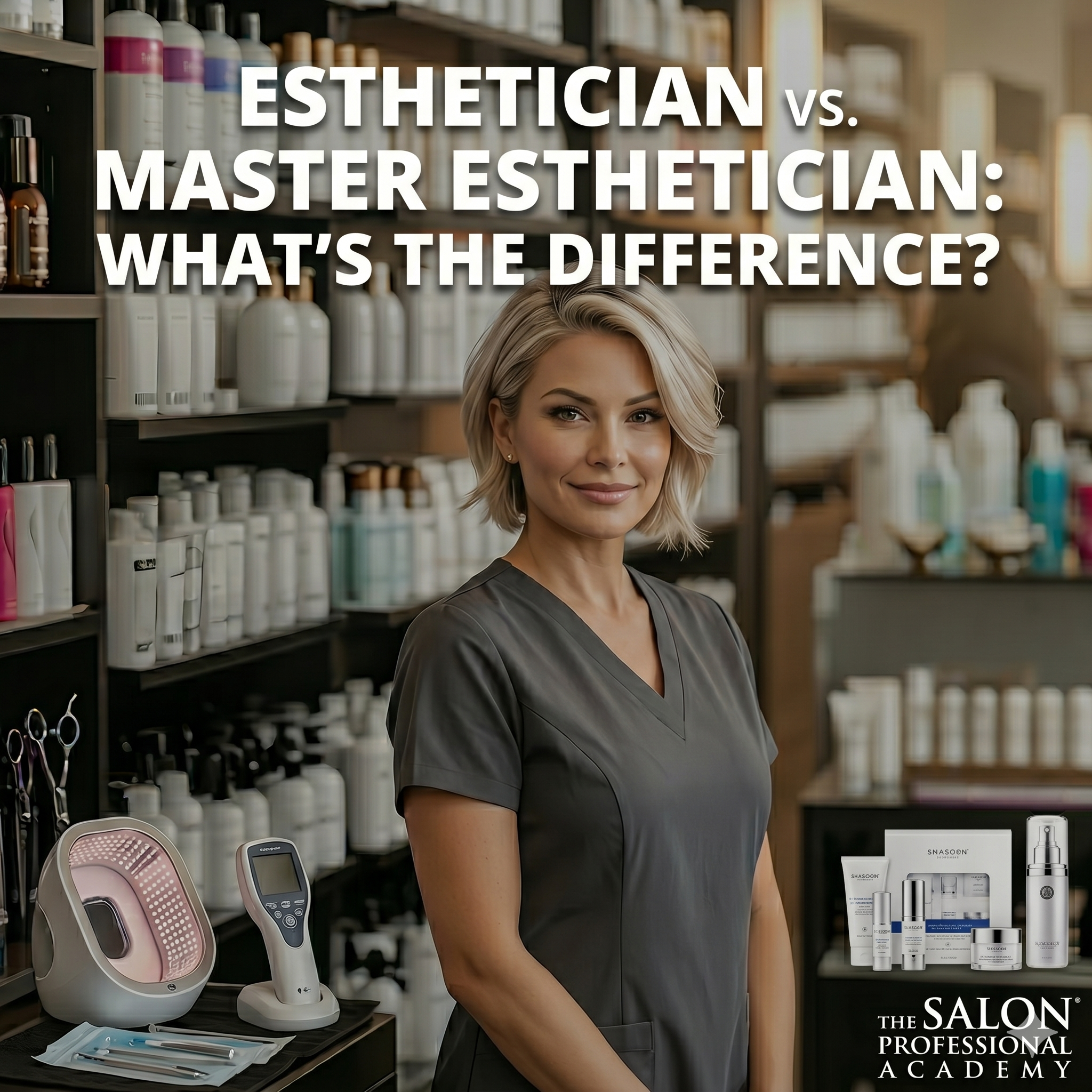 tspa   -Esthetician vs. Master Esthetician: What’s the Difference?